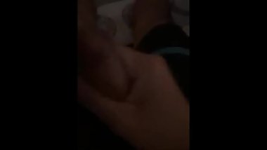 while waiting for mom