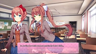 Classic Game Duo Plays Doki Doki Literature Club