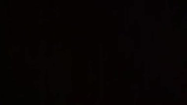 Young ebony slut fingering her tight pussy