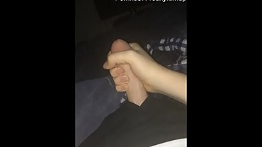 Teen jacking off in underwear!!