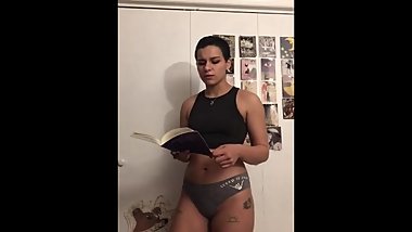 Sports Bra College Teen Reads Poetry