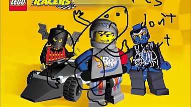 COCK AND BALLZ BUT ITS LEGO RACERS