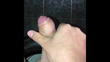 Teen jerking off