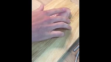INSANE CUM, MEAT GET SLAP AND FINGER HARD (4 fingers)