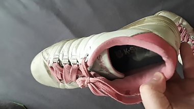 Cum on KSwiss sneakers  fucking massiv cumshot  2 Orgasm