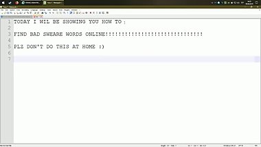 How to find swear words online / Teen gets seriously F-ed up