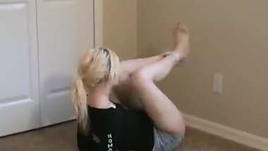 A.Bryant tied and bound barefoot