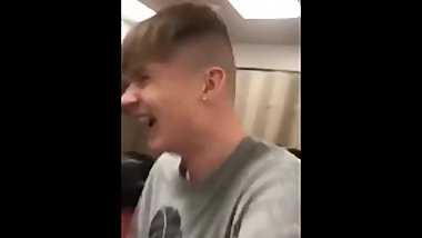 Scrawny White Teen Gets Fucked By A Fist