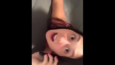 Assfucked while talking to her mom
