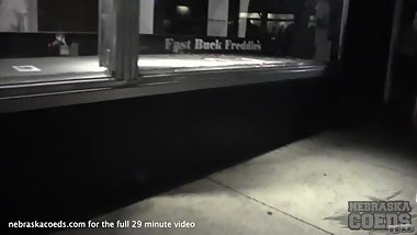 milf and teen street flashing during fantasy fest key west florida