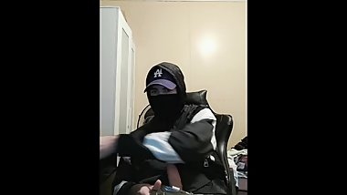 Aussie ESHAY has a wank with pouch (part 1)