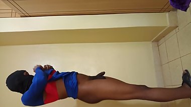 Changing Into A Blue Dress Pornography