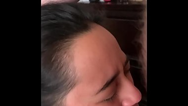 18yr old Throat fucking slave, all tied up