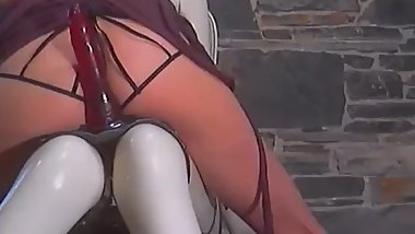 Extra Solo Ass # sticky dildo