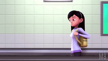 Incredibles - Violet Airport Meme