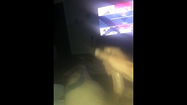 Dirty wank before bed