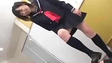 japanese JK trampling