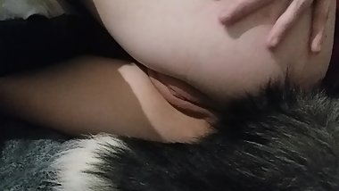 Being a dirty girl with my butt plug