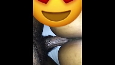 My dad fills up my teen bbw pussy